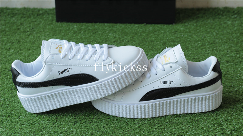 Puma Fenty Rihanna Creeper Low Leather White Black